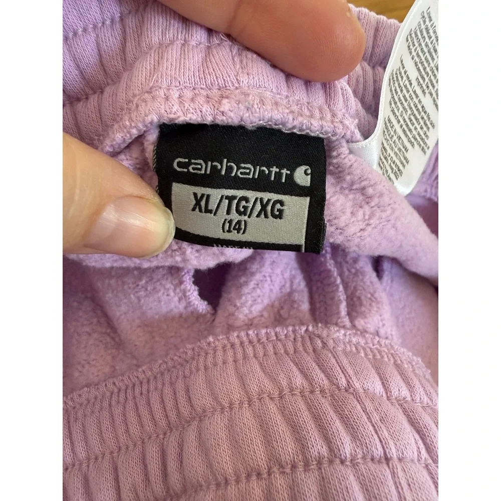 Carhartt‎ purple fleece sweatpants youth